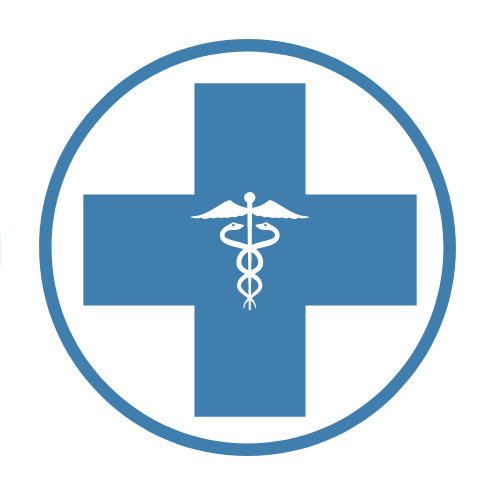 Healthcare services company logo [generic]